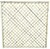Kratka diagonalna prosta 180x180 cm (oczko 6x6) 