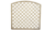 Kratka diagonalna łuk 180x180/160 cm (oczko 12,5x12,5) 