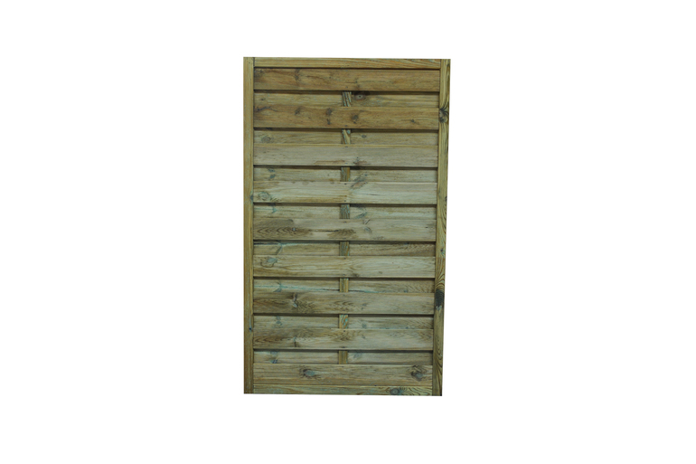 Płot lamelowy prosty 90x150 cm