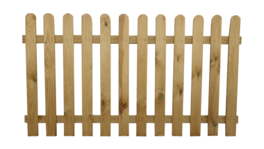 Płot sztachetowy gładki 180/80 cm