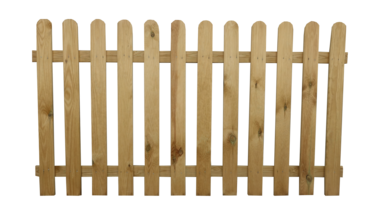 Płot sztachetowy ryflowany 180/100 cm