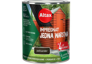 ALTAX Impregnat Jedna Warstwa Palisander 0,75 L