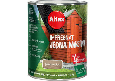 ALTAX Impregnat Jedna Warstwa Piaskowiec 0,75 L
