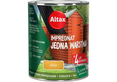 ALTAX Impregnat Jedna Warstwa Pinia 0,75 L